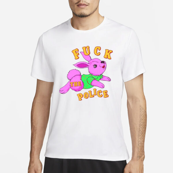Fuck The Police Bunny Y2K T-Shirt3