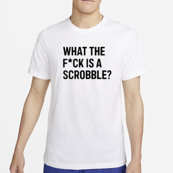 Last.fm What The Fuck Is A Scrobble T-Shirt2