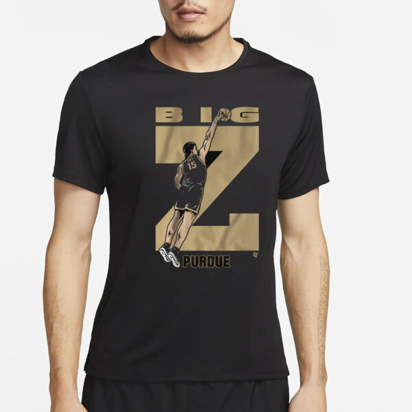Purdue Basketball Zach Edey Big Z T-Shirt2