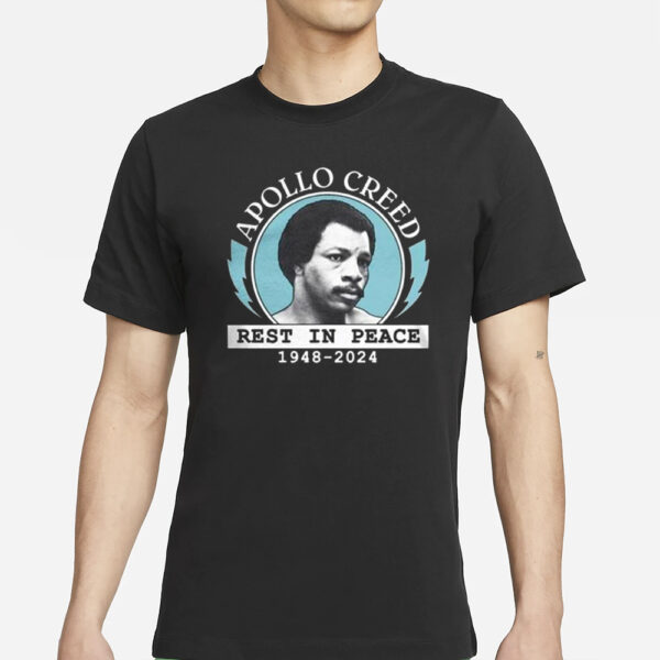 Rip Apollo Creed Rest In Peace T-Shirts