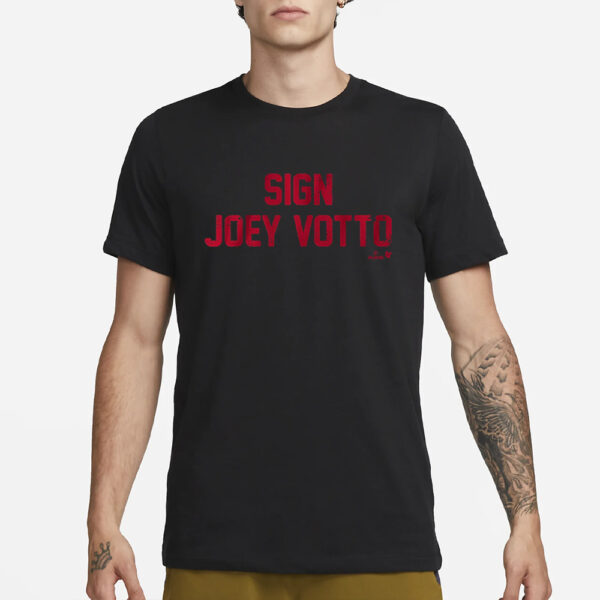 Sign Joey Votto T-Shirt3