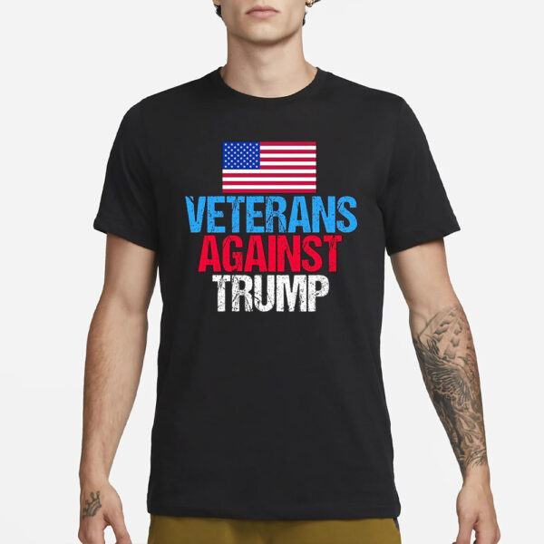 Veterans Against Trump T-Shirt1
