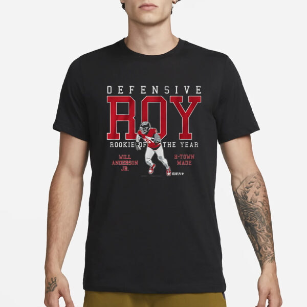 Will Anderson Jr Rookie Of The Year T-Shirt1