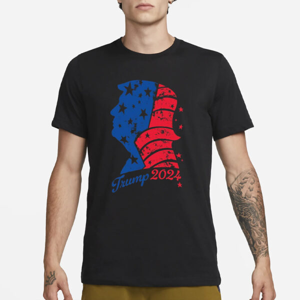 2024 Trump Profile Usa T-Shirt1