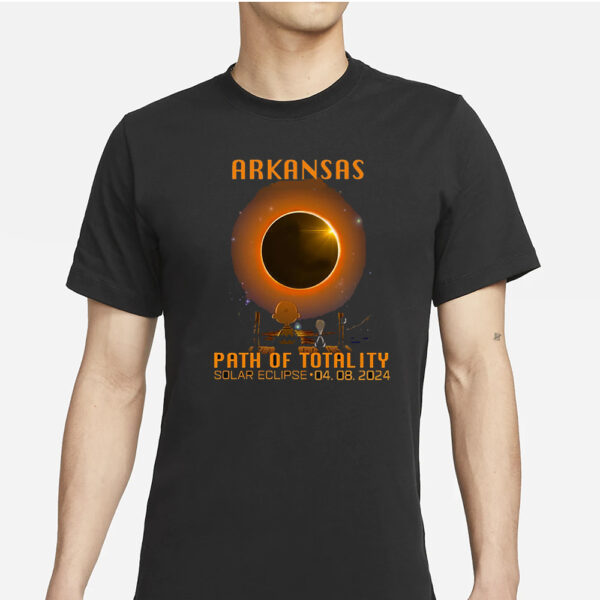 Arkansas Path Of Totality Solar Eclipse April 8St 2024 T-Shirt