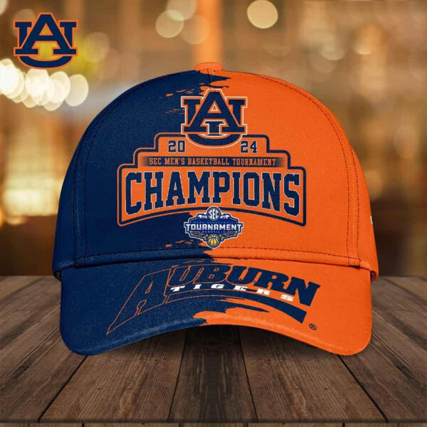 Auburn Sec Men’s Basketball Tournament Champions 2024 Hat