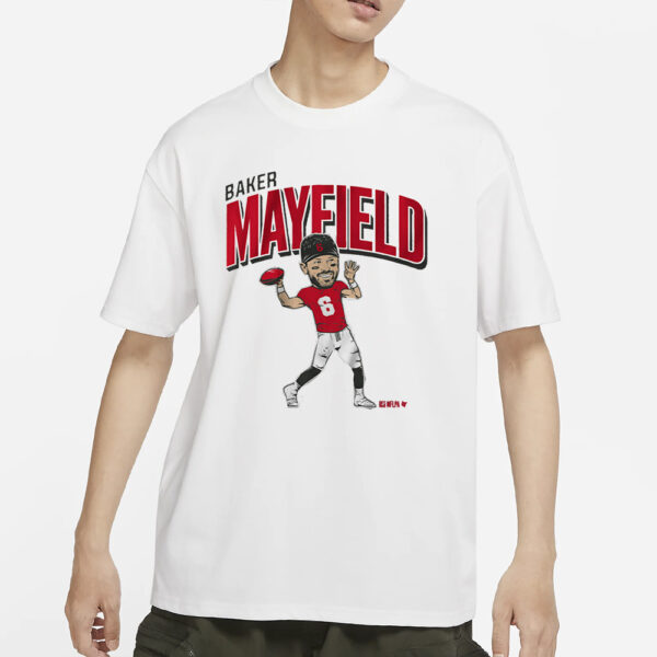 Baker Mayfield Caricature T-Shirt