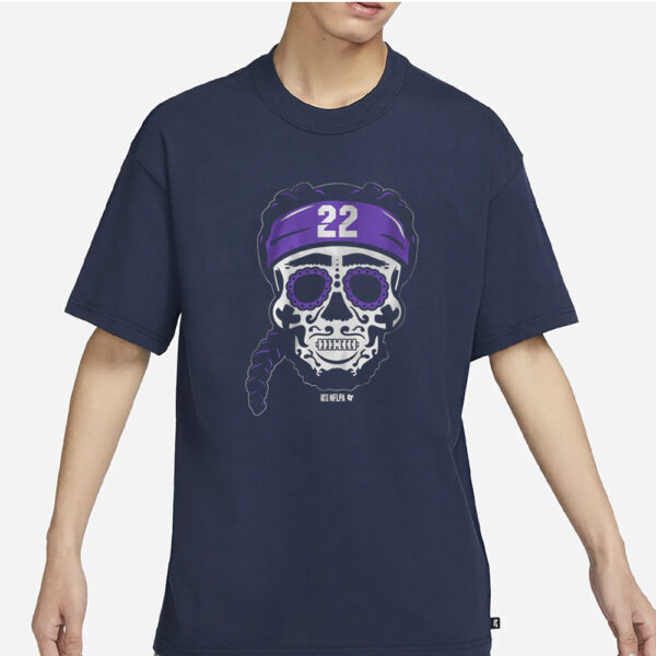 Derrick Henry Baltimore Sugar Skull T Shirt3