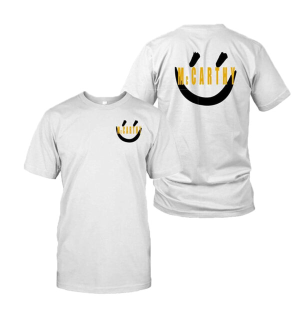 J.j. Mccarthy Smiley Face T-Shirt
