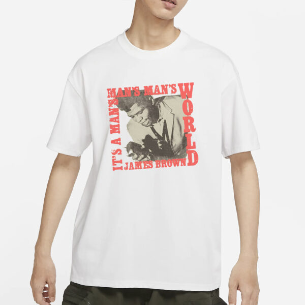 James Brown It'S A Man'S World Square Long Sleeve T-Shirts