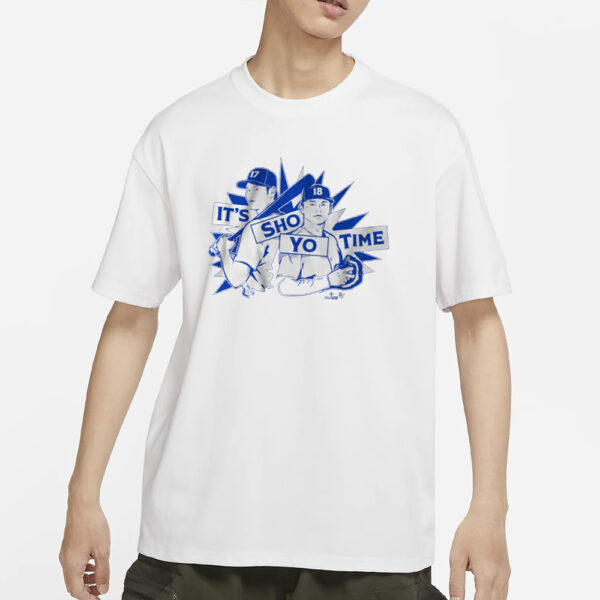 Shohei Ohtani &Amp; Yoshinobu Yamamoto It'S Sho-Yo Time T-Shirts
