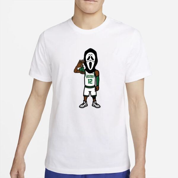 Scaryterry Rozier Scream Mask Boston Basketball T-Shirt4