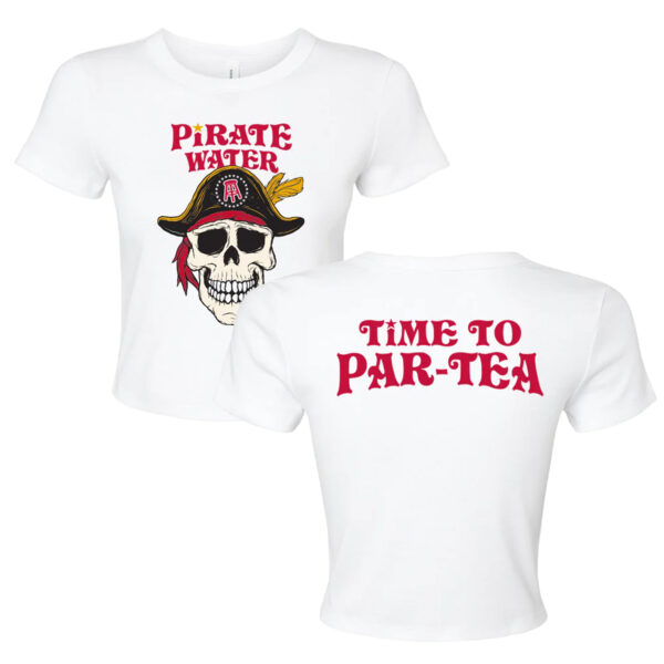 Time To Par-Tea Cropped T-Shirt