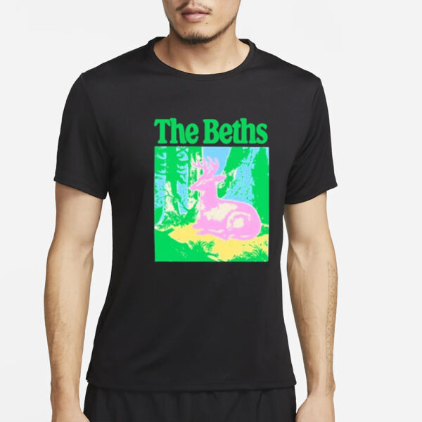 The Beths Postcard Ecru 2024 T-Shirt4