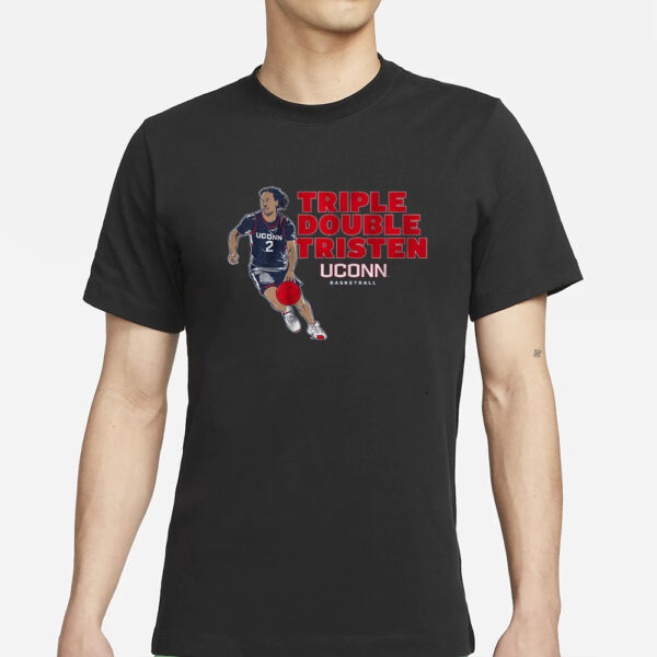 Uconn Basketball Triple-Double Tristen Newton T-Shirt