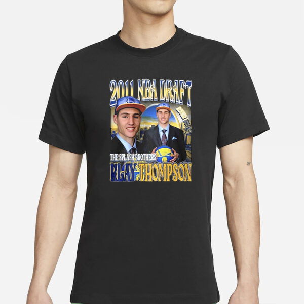2011 Draft The Splash Brothers Klay Thompson T-Shirts
