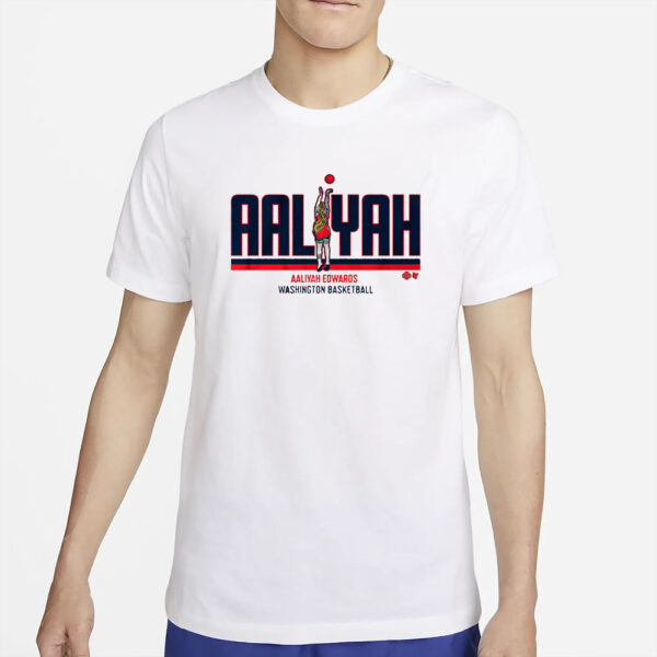 Aaliyah Edwards Washington T-Shirt2