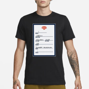 Barstool Chicago CHI DRAFT CARD T-Shirt3