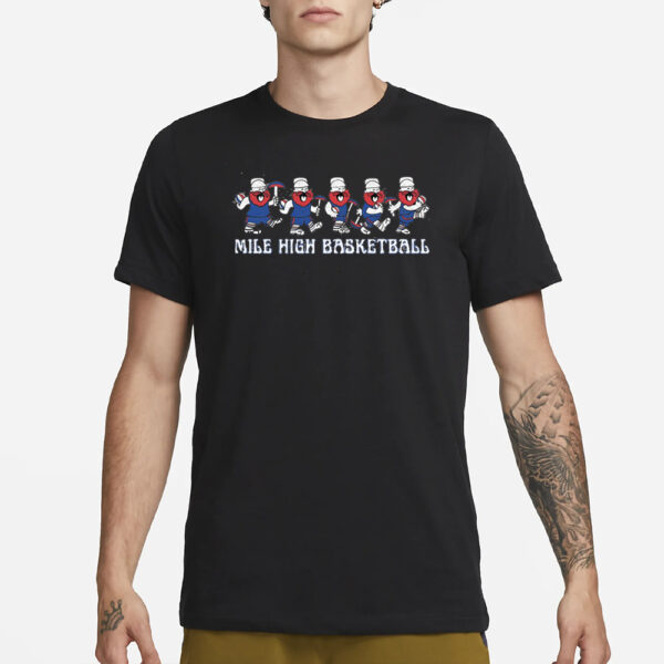 Barstool Sports Mile High Basketball T-Shirt5