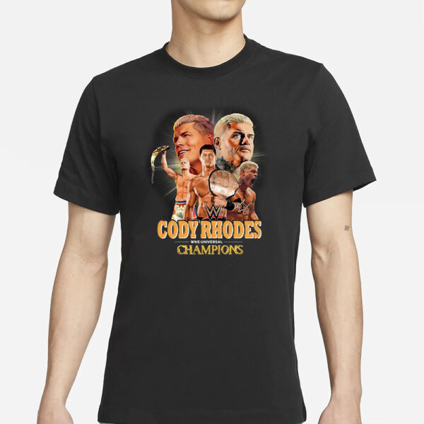 Cody Rhodes Wwe Universal Champions T-Shirts