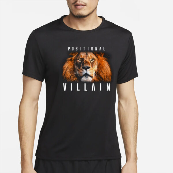 Detroit Lions Positional Villain T-Shirt5