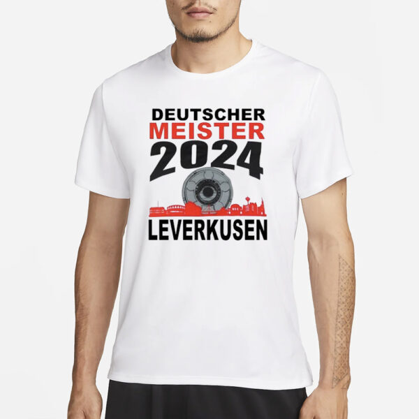 Erstmals Deutscher Meisterdie Fotos Zur Titel-Party Von Bayer Leverkusen T-Shirt4