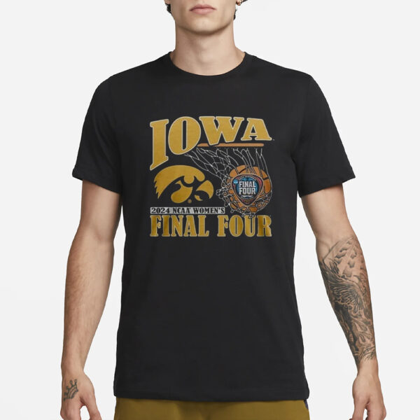 Iowa 2024 Ncaa Women’s Basketball Back To Back Tournament March Madness Final Four T-Shirt4