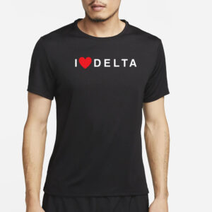 Joe Gatto Wearing I Love Delta T-Shirt4