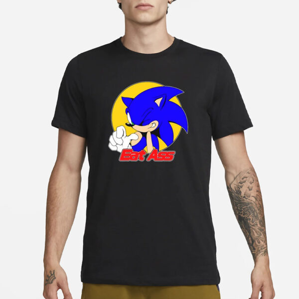 Mamonoworld Sonic Eat Ass T-Shirt1