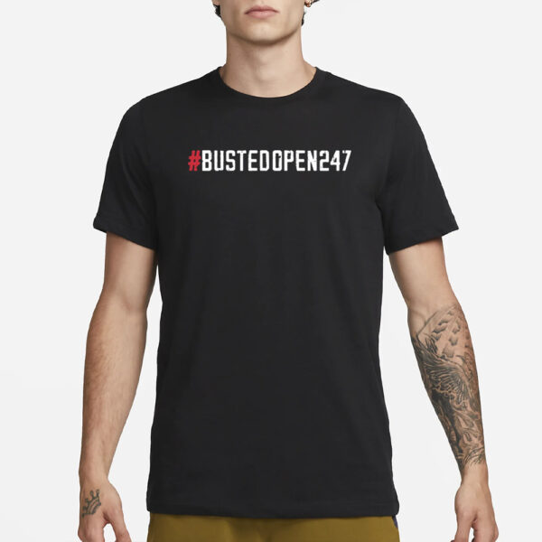 Mark Henry Wearing #Bustedopen247 T-Shirt1