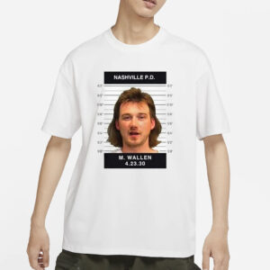 Morgan Wallen Mugshot T-Shirt3