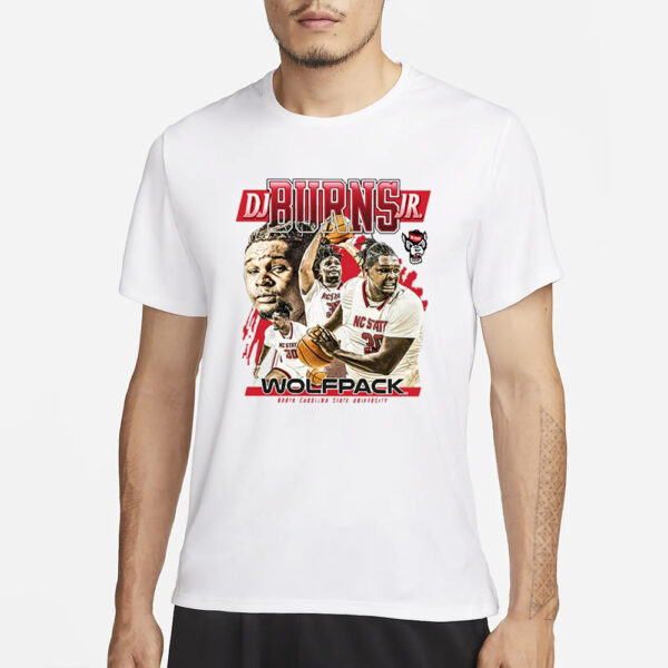 Nc State Basketball Dj Burns Jr T-Shirt1