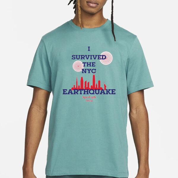 New Yorkers Embrace ‘I Survived The Nyc Earthquake’ T-Shirt Amidst Rare Temblor Turmoil4