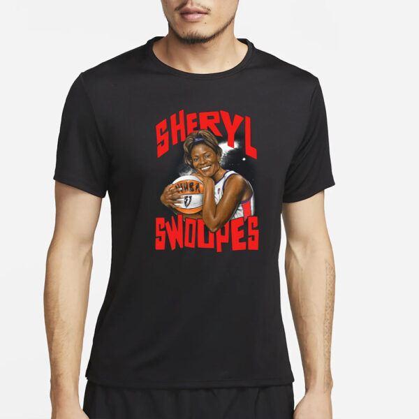 Playa Society X Mitchell &Amp; Ness Sheryl Swoopes T-Shirt2
