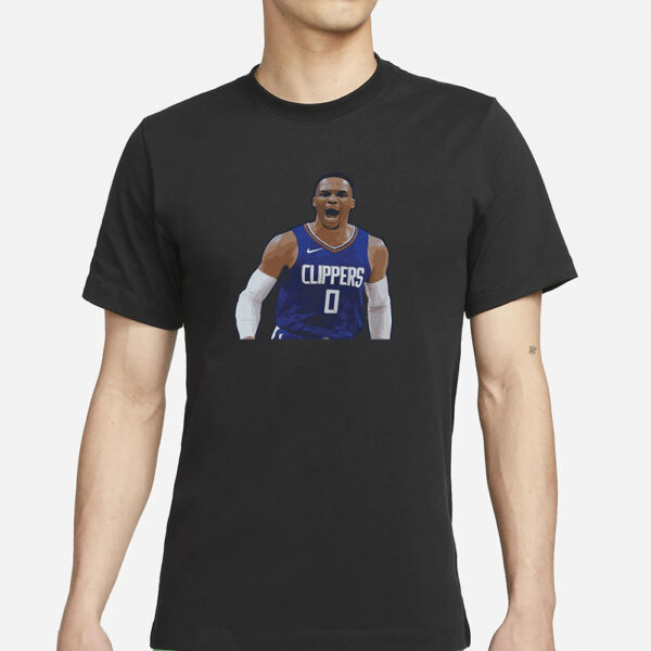 Russell Westbrook La Clippers Basketball T-Shirt