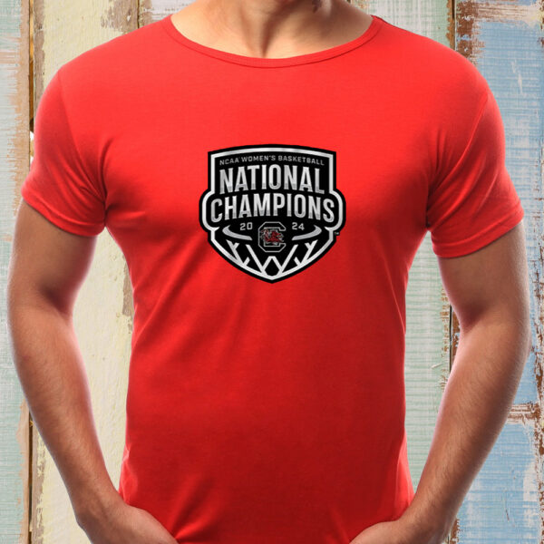 South Carolina Women'S Basketball 2024 National Champions Logo T-Shirts
