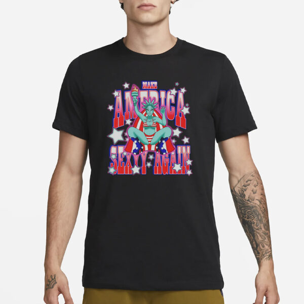 Sexyy4President Store Make America Sexy Again T-Shirt3