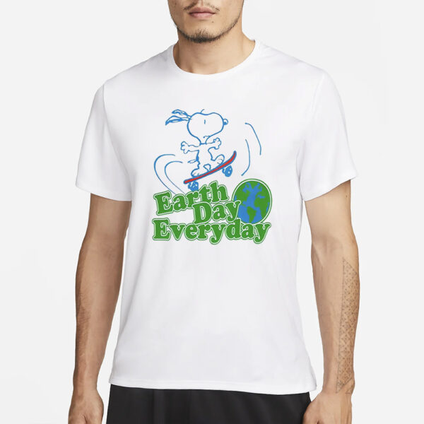 Snoopy Earth Day Everyday T-Shirt3