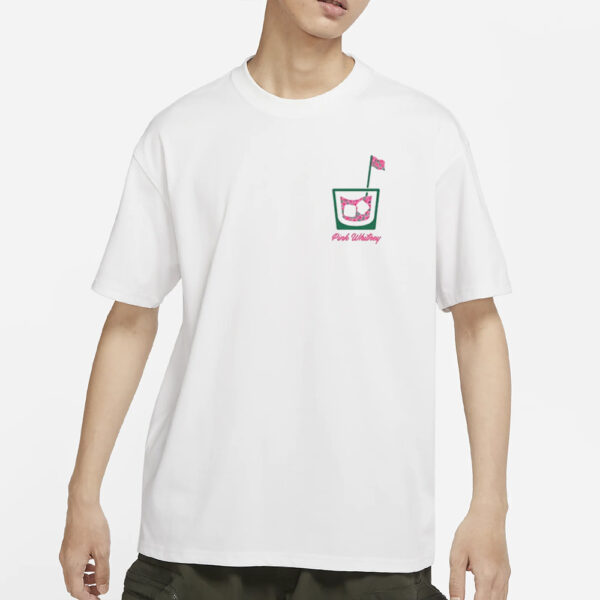 Spittin' Chiclets Pink Whitney Flowers Cocktail T-Shirts