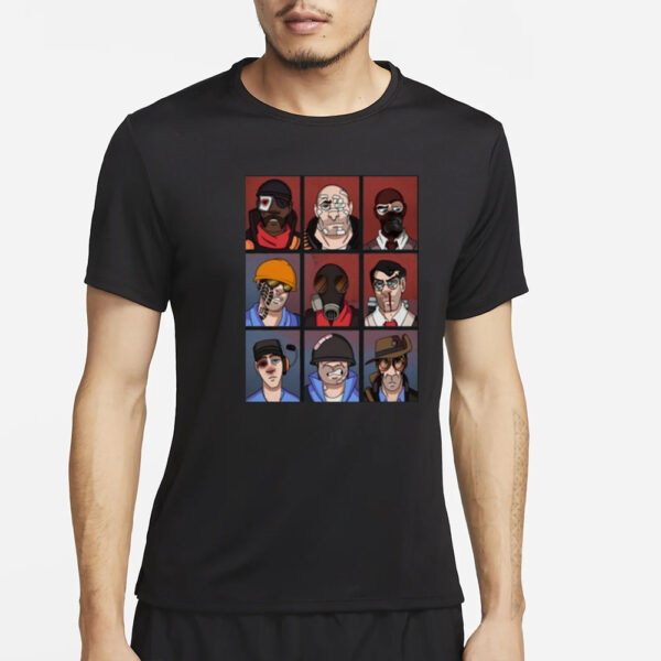 The Dudes Of Tf2 T-Shirt4