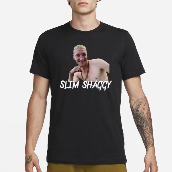 Tike Myson Slim Shaggy T-Shirt3