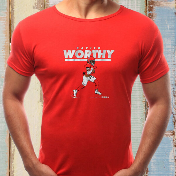 Xavier Worthy Kansas City T-Shirts