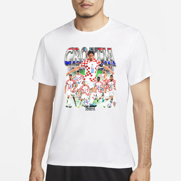 Croatia By Game Changers 2024 T-Shirt1