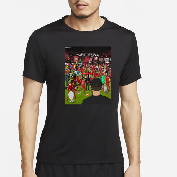 Dreadfully Drawn Doubters To Believers The Klopp Era T-Shirt5