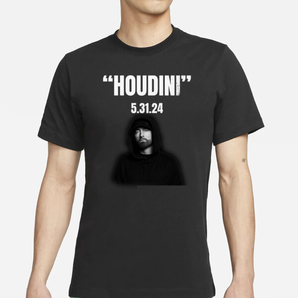 Eminem Announced New Single Houdini On May 31St 2024 T-Shirt