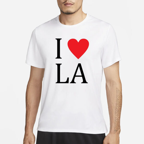 I Love La T-Shirt1