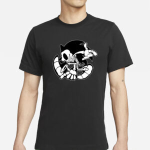 Mamono World Sonic Skeleton T-Shirt