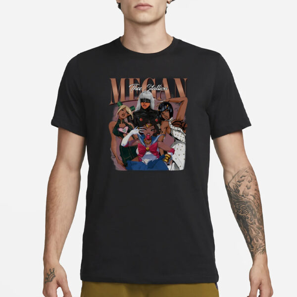 Megan Thee Stallion Cosplay T-Shirt`1