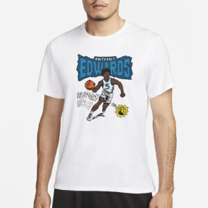 Minnesota Timberwolves Comic Book Anthony Edwards T-Shirt1