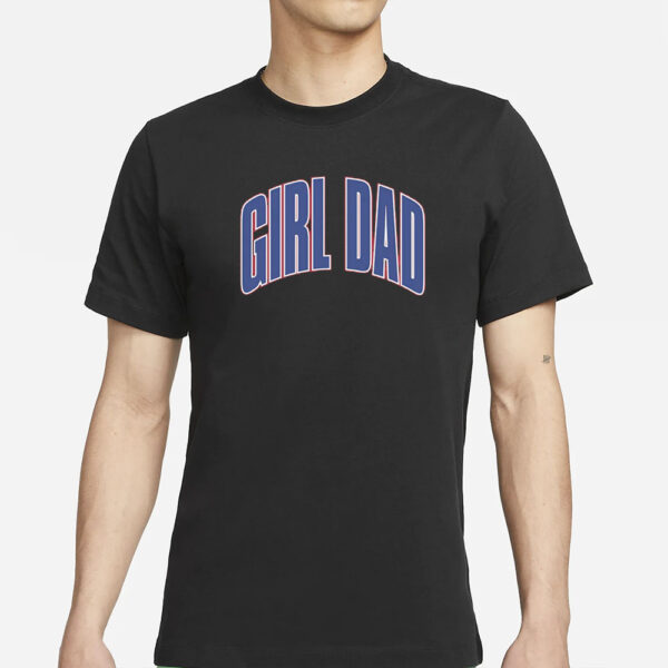 New Bussin' With The Boys Girl Dad Arch T-Shirt